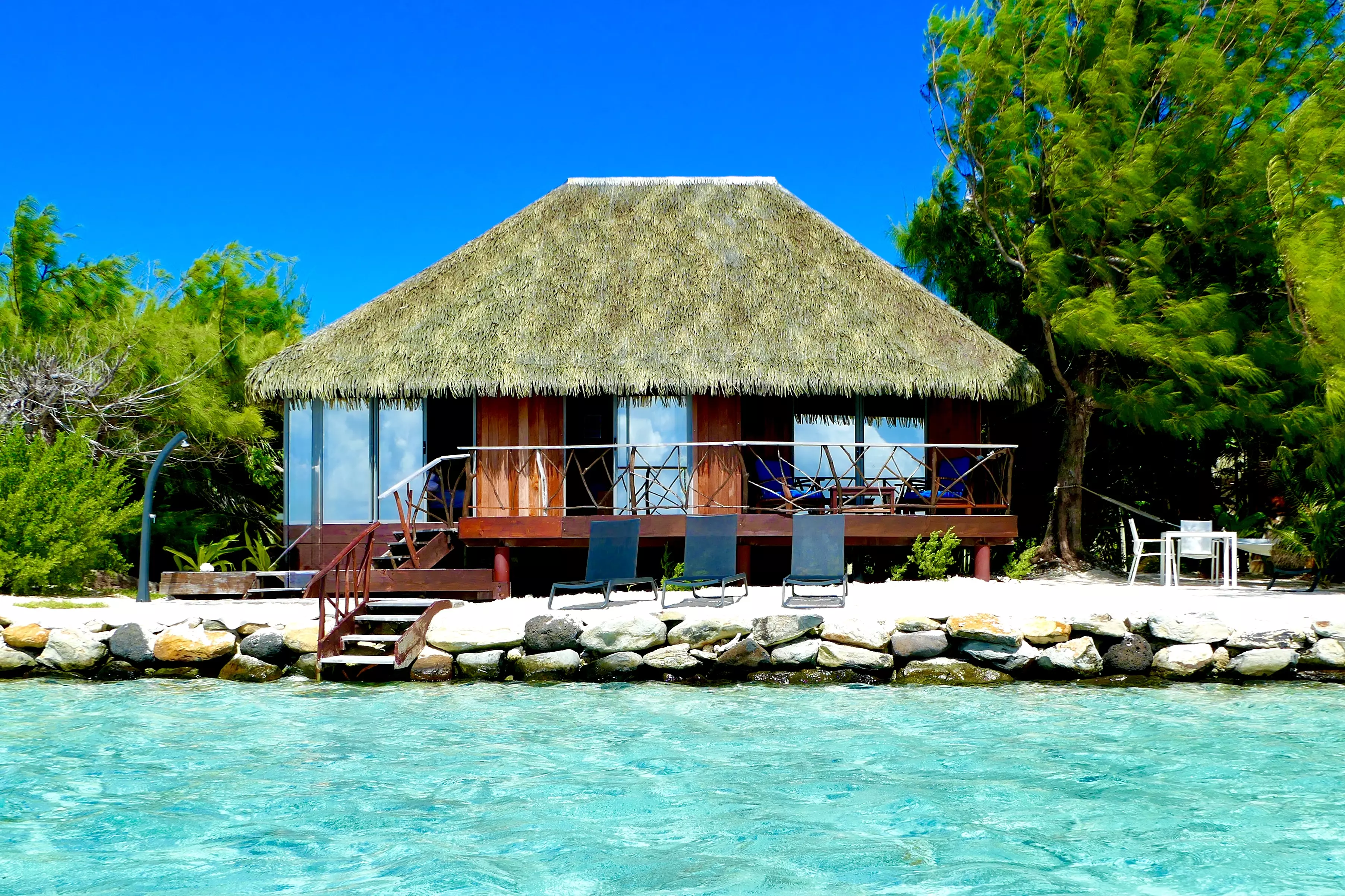 Luxury room at Hotel EDEN Taha'a private island